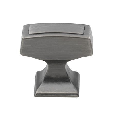 Gliderite Hardware 1-1/8 in. Rectangle Cabinet Knob - 87390-BP 87390-BP-1